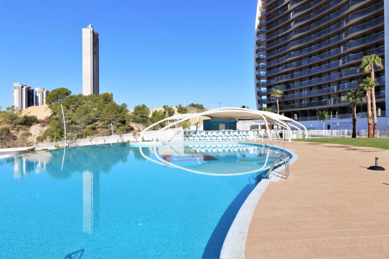 Sunset Waves Deluxe Apartments Poniente Beach Resort Benidorm Exteriör bild