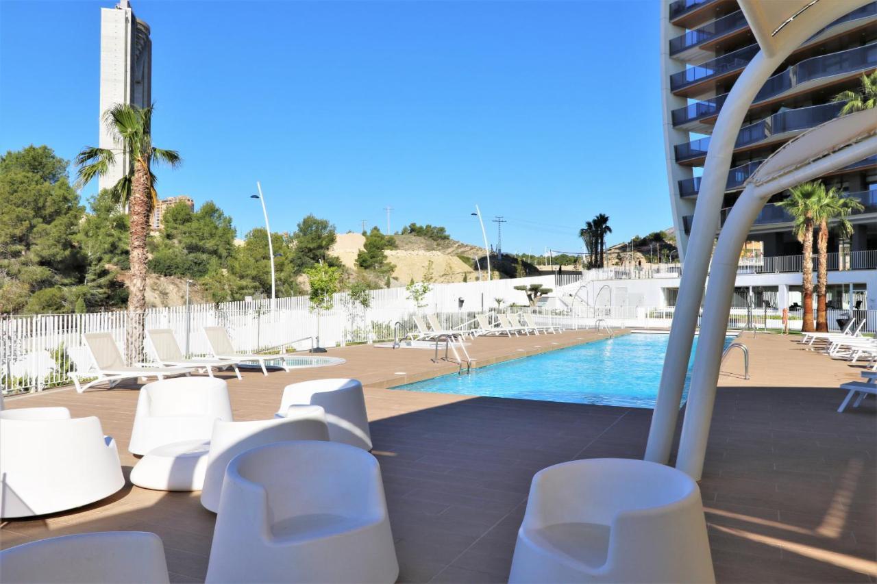 Sunset Waves Deluxe Apartments Poniente Beach Resort Benidorm Exteriör bild