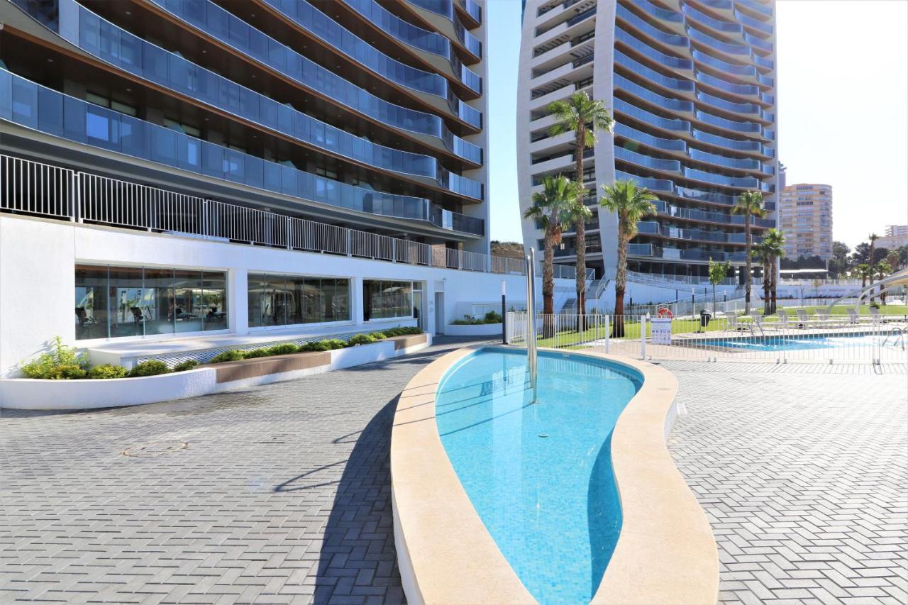 Sunset Waves Deluxe Apartments Poniente Beach Resort Benidorm Exteriör bild