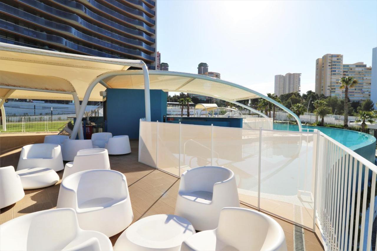 Sunset Waves Deluxe Apartments Poniente Beach Resort Benidorm Exteriör bild